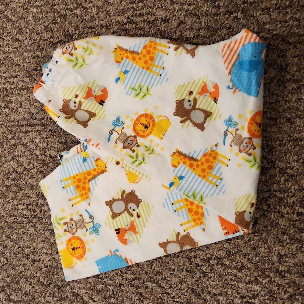 Kid's Handmade Fleece Pajama Pants Size 6